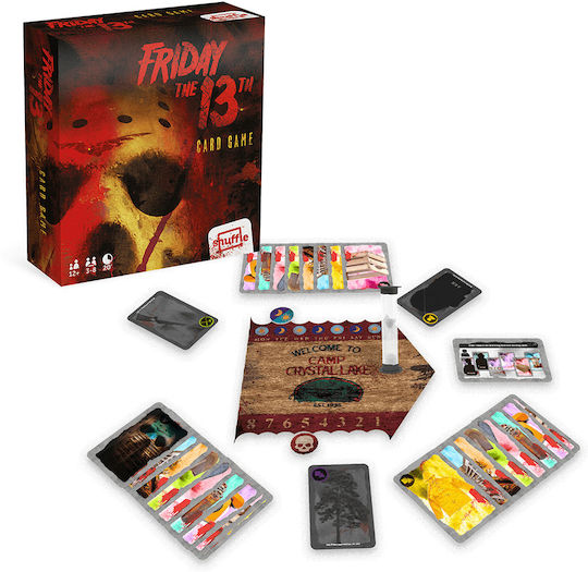 Επιτραπέζιο Παιχνίδι Friday the 13th για 3-8 Παίκτες 12+ Ετών (EN) Shuffle
