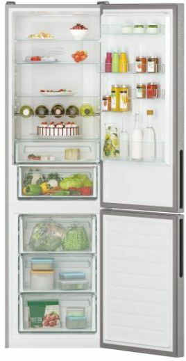 Candy Combină frigorifică 377lt Total NoFrost Î200xL59.5xA65.8cm. Inox CCE7T620EX