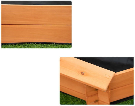 Outsunny Cutie de nisip 139.5x139.5x21.5cm.