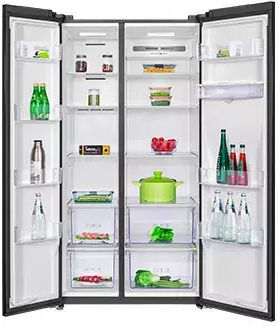 TCL 631lt Total NoFrost Î176.8xL92xA73.5cm. Gri RP631SSE0