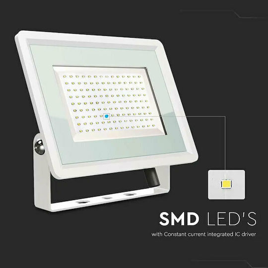 V-TAC F-class Wasserdicht LED Flutlicht 200W Kaltweiß 6500K IP65