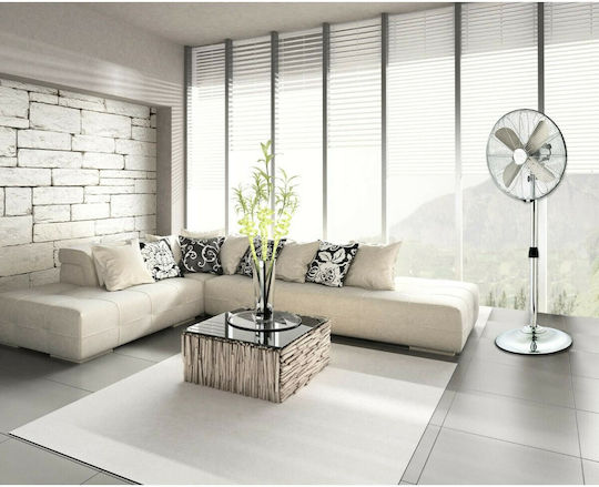 Westinghouse Ventilator Pe Piedestal 47W Diametru Ventilator 40cm Argintiu