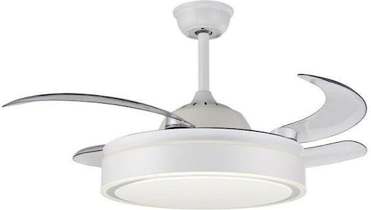 Sun Light Jasper Тавани Вентилатор 90см с Магазин за онлайн търговия с Мегапикселови Обективи Черен