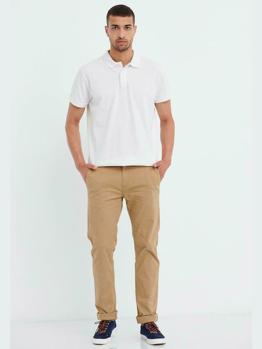 Trousers Chino in Loose Fit Beige