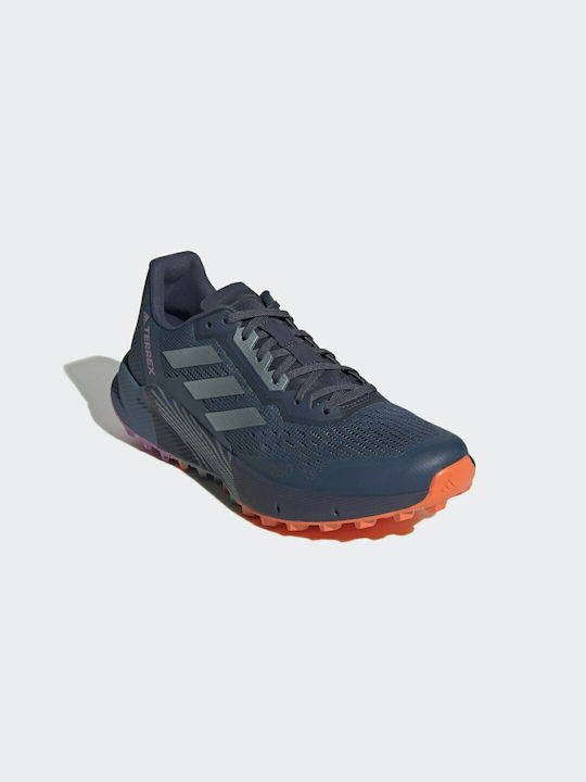Adidas Terrex Agravic Flow 2.0 Γυναικεία Αθλητικά Παπούτσια Trail Running Wonder Steel / Magic Grey Met / Pulse Lilac