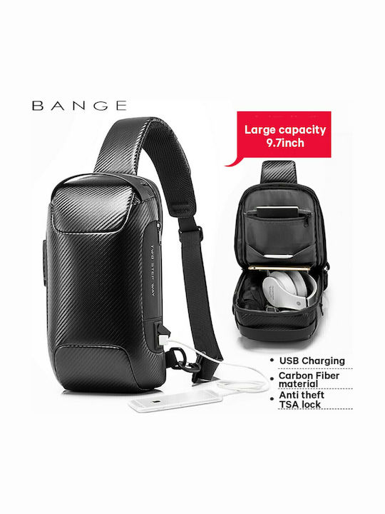 Plus Men's Bag Sling Black Plus