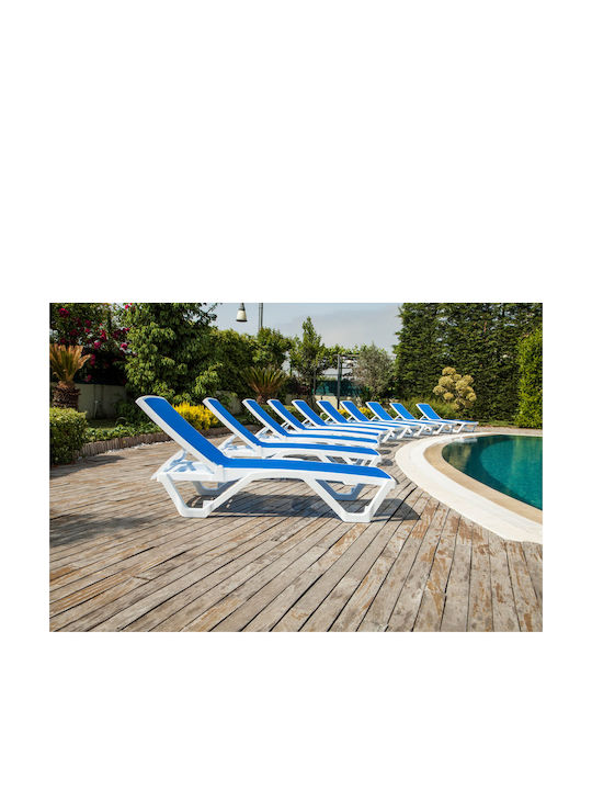 Ξαπλώστρα Πλαστική Mare 186x74x28εκ. Ξαπλώστρα Πλαστική Mare 186x74x28εκ.