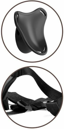 Pipedream King Cock Beginner's Silicone Body Dock Kit Harness with Dildo 17.8cm in skin color
