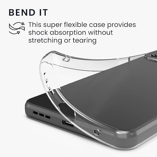 KWmobile Back Cover Silicon Transparent (Motorola Moto G22)