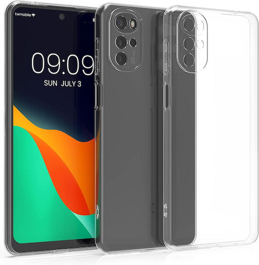 KWmobile Back Cover Silicon Transparent (Motorola Moto G22)