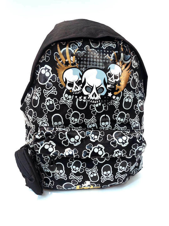 Paxos Lois School Bag Backpack Junior High-High School Skulls