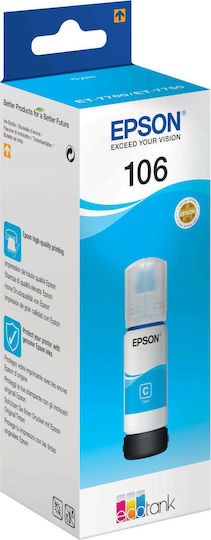 Epson 106 Original InkJet Druckerpatrone Cyan (C13T00R240)