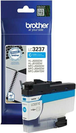 Brother LC-3237 Original InkJet Printer Ink Cyan (LC-3237C)