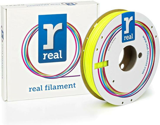 Real Filament PETG 3D Printer Filament 2.85mm Translucent Yellow 0.5kg NLPETGTYELLOW500MM285 1τμχ (Spool)
