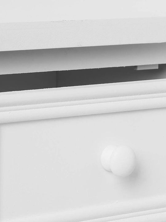 A-S Charme Konsole Weiß L80xB30xH76cm