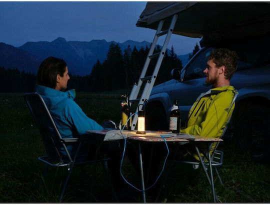 LedLenser ML6 Φανάρι Led Μπαταρίας για Camping με Φακό & Powerbank Warm Light 6lm