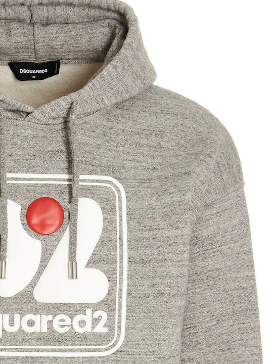 Sweatshirt with Hood Gray