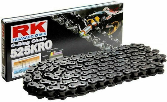 RK Задвижваща верига 525KRO 118L за Honda Трансалп