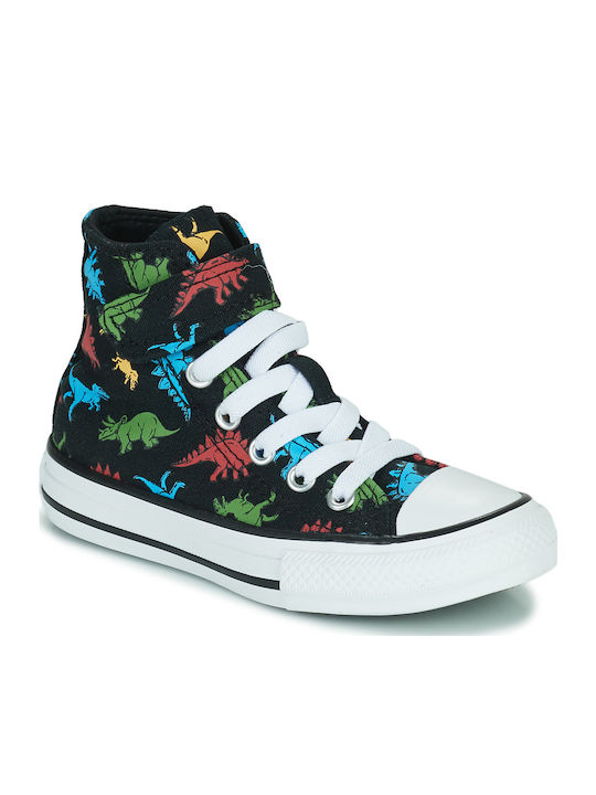 Converse Chuck Taylor All Star Chuck Taylor All Star 1V Hoch Black / Soft Red / Baltic Blue
