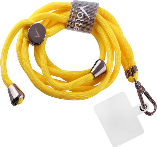 Volte-Tel Neck Strap VT39 Каишка за врата за Мобилни Телефони Жълт 8318023
