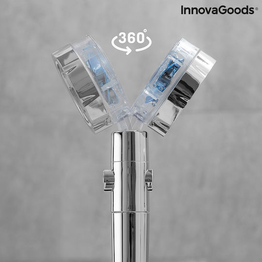 InnovaGoods Heliwer Telefon de duș cu filtru și întrerupător de oprire a fluxului