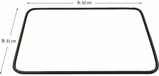 8996619143176 Oven Flange Replacement 42x31cm