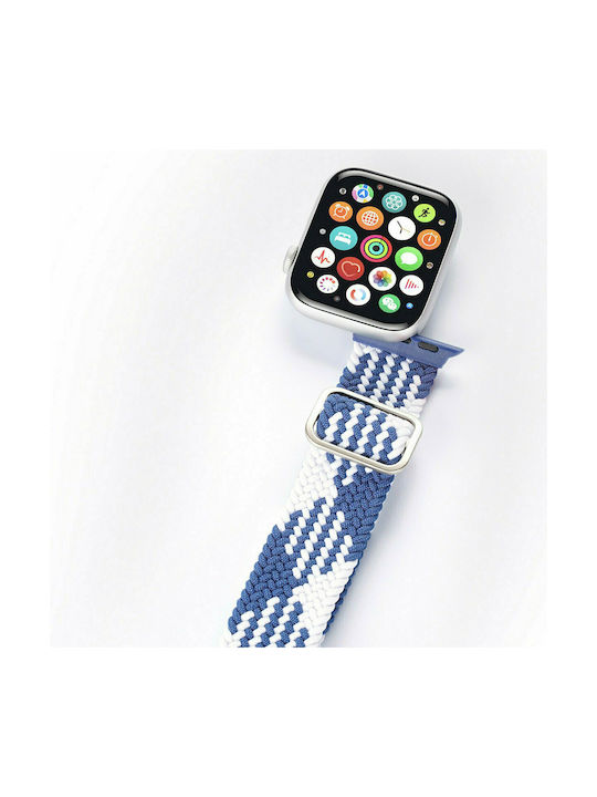Dux Ducis Mixture Λουράκι Blue / White (Apple Watch 38/40/41/42mm) Dux Ducis Mixture Λουράκι Blue / White (Apple Watch 38/40/41/42mm)