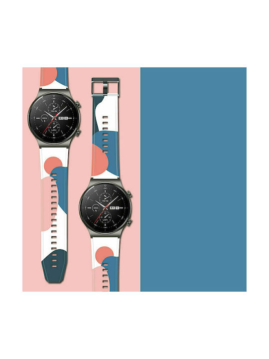 Hurtel Strap Silicone Camo Black (11) (Huawei Watch 3 / Huawei Watch GT 2 Pro)