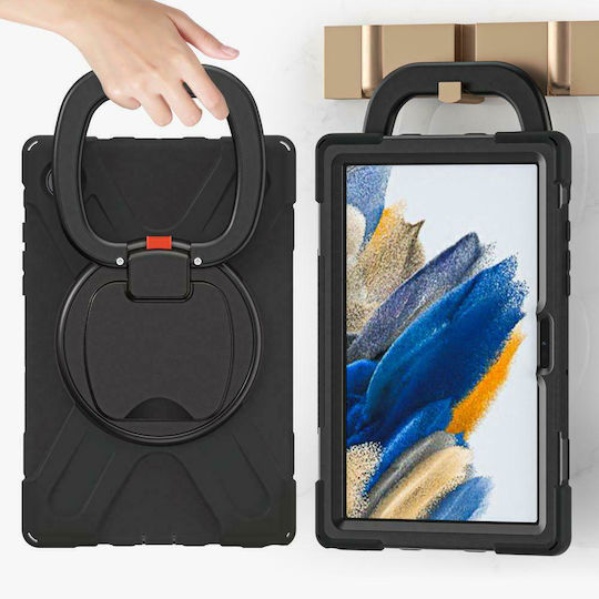 Tech-Protect X-Armor Задна корица Устойчив Черен (Галакси Таб А8) TPXACSAMA8B