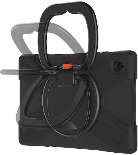 Tech-Protect X-Armor Задна корица Устойчив Черен (Галакси Таб А8) TPXACSAMA8B
