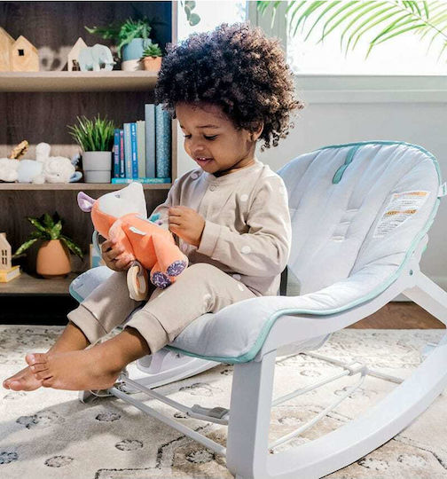 Ingenuity Електрически Релакс Бебе Grow with Me с Вибрация Сив за Дете до 18кг