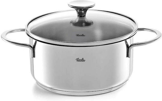 Fissler Copenhagen Σετ Κατσαρόλες από Ανοξείδωτο Ατσάλι Ασημί 5τμχ Fissler Copenhagen Σετ Κατσαρόλες από Ανοξείδωτο Ατσάλι Ασημί 5τμχ