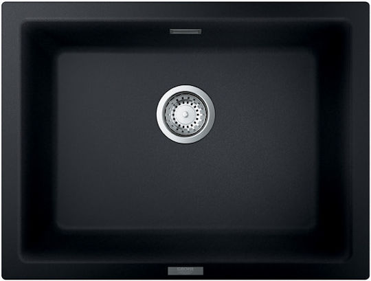 Grohe K 700 Chiuvetă Bucătărie Drop-In Din Granit Lichid M61xL46cm Negru Granit Grohe K 700 Chiuvetă Bucătărie Drop-In Din Granit Lichid M61xL46cm Negru Granit