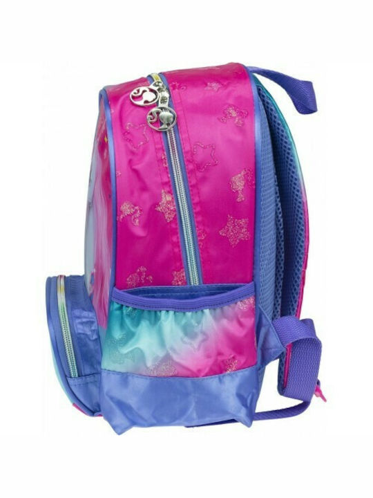 Gim Fantasy School Bag Backpack Kindergarten Multicolour with Water Bottle Holder 12Liters