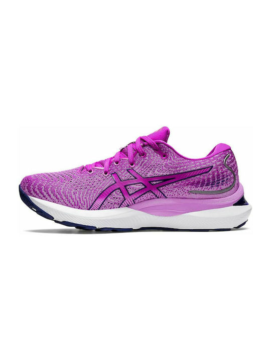 Gel-Cumulus 24 Damen Sportschuhe Laufen Orchid / Dive Blue