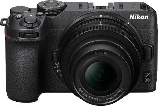 Nikon Z 30 Mirrorless Camera Kit (Z DX 16-50mm F3.5-6.3 VR) Black