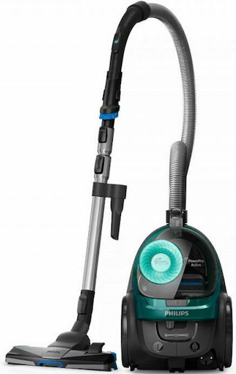 Philips 5000 Series Прахосмукачка 900W С контейнер 1.5лт Черна
