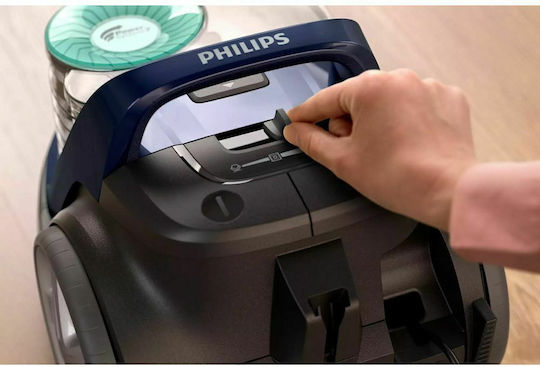Philips 5000 Series Прахосмукачка 900W С контейнер 1.5лт Черна