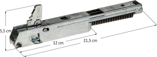 Μεντεσές Πόρτας Φούρνου Baucknect Whirlpool Original 3v Hq