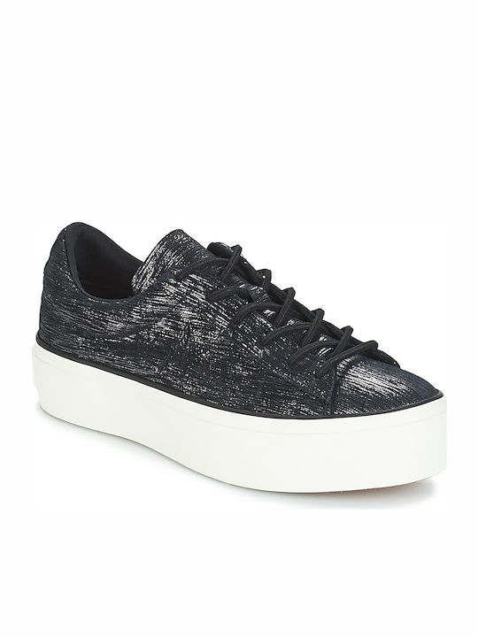 One star platform metallic suede low top hotsell