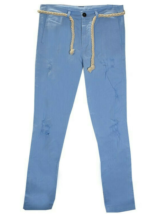 MEN'S TROUSERS THE PROJECT GARMENTS 233 012106 BLUE