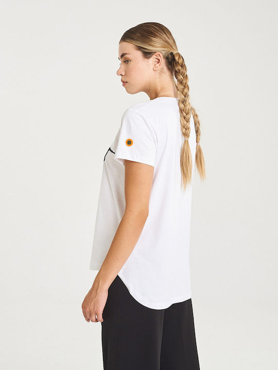 Shodo Γυναικείο T-shirt Pure White