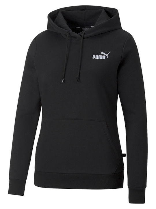 Ess+ Women's Sweatshirt Hooded Black