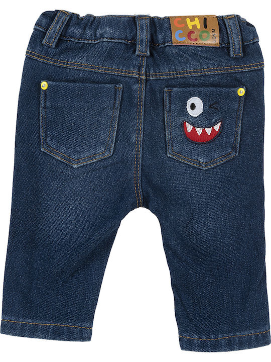 Chicco Blugi Pentru Copii Pantalon Albastru Chicco Blugi Pentru Copii Pantalon Albastru