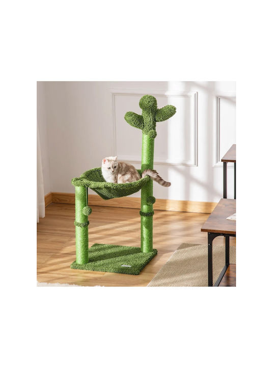 Pawhut Cat Trees Green 40x40x96cm Pawhut Cat Trees Green 40x40x96cm
