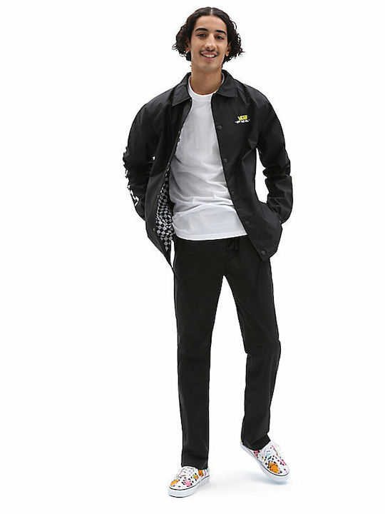 Trousers Elastic in Relaxed Fit Black