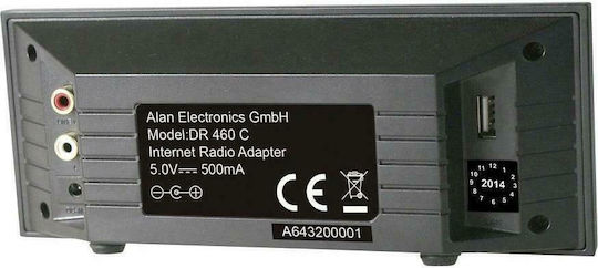Albrecht DR 460 C Настолно Радио От мрежата с USB Черен