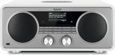 Technisat Digitradio 602 Tabletop Radio Electric DAB+ with Bluetooth and USB White