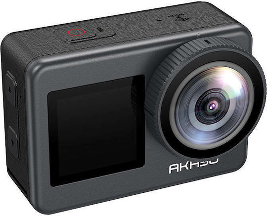 Akaso Brave 7 Action Camera 4K Ultra HD Υποβρύχια με Οθόνη Αφής 1.2" και Wi-Fi Μαύρη