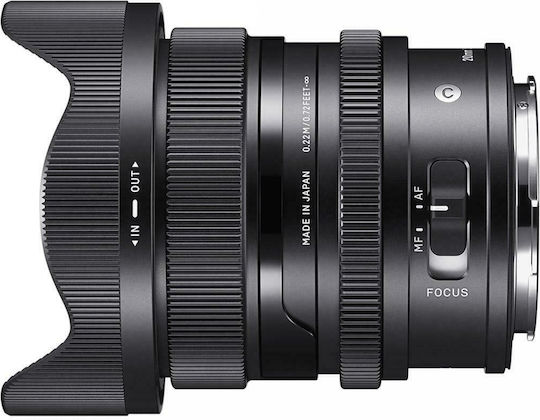 Sigma Full Frame Camera Lens 20mm F/2 DG DN Contemporary Fixed for Leica L Mount Black